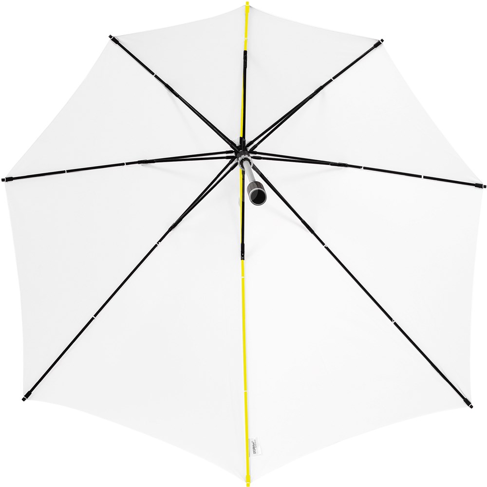 STORMaxi - Arodynamische stormparaplu - Handopening - Windproof -  92 cm - Wit