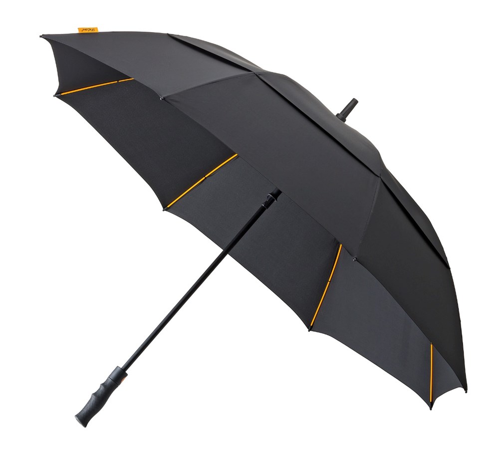 Falcone - Stormparaplu - Automaat - Windproof -  130 cm - Zwart