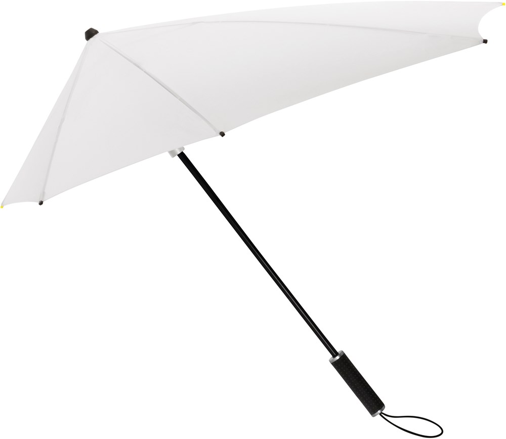 STORMaxi - Arodynamische stormparaplu - Handopening - Windproof -  92 cm - Wit