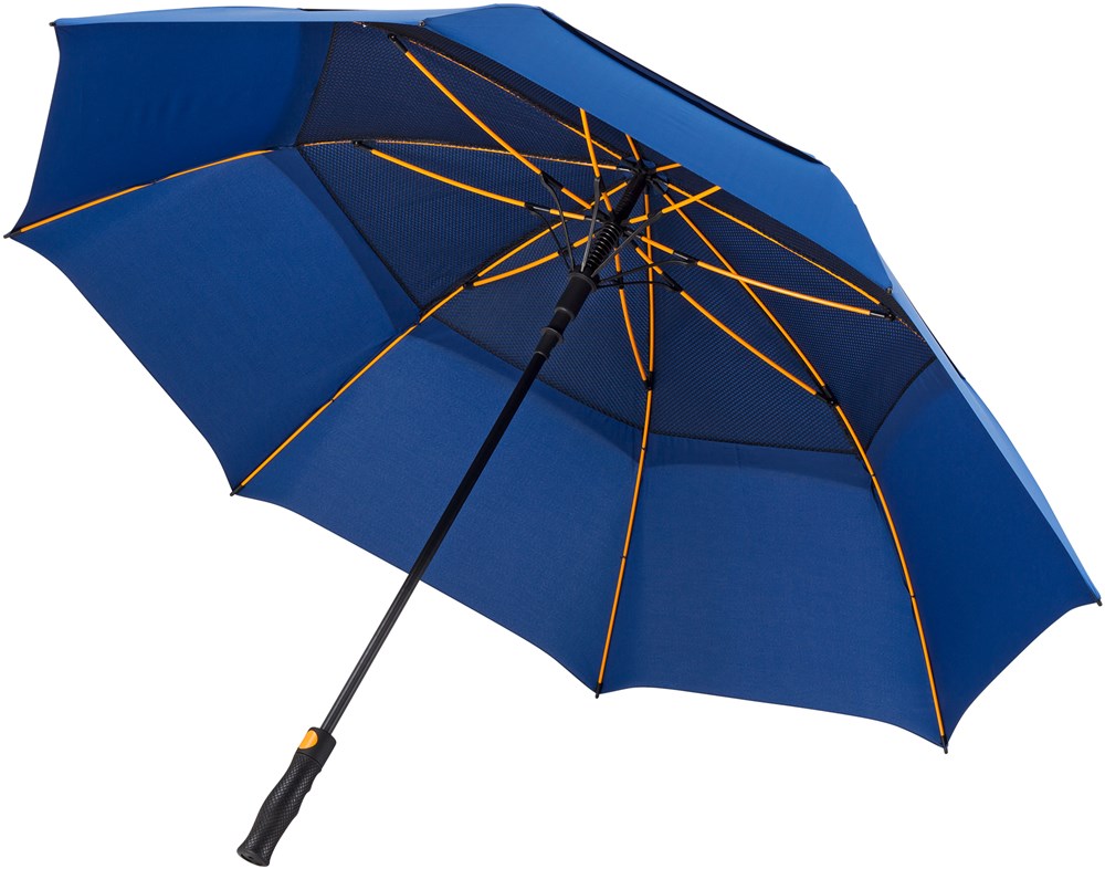 Falcone - Stormparaplu - Automaat - Windproof -  130 cm - Blauw