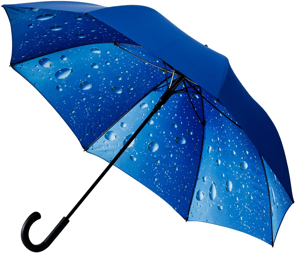 Falcone - Grote paraplu - Automaat - Windproof -  120 cm - Blauw