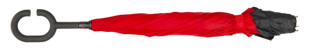 Falconetti - Inside-out - Handopening - Windproof -  105 cm - Zwart / Rood