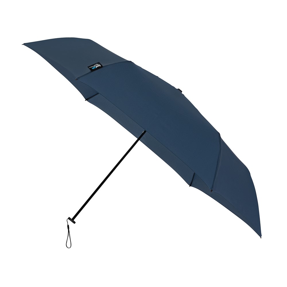 miniMAX - Extreem lichte opvouwbare reisparaplu - Handopening - Windproof -  90 cm - Blauw