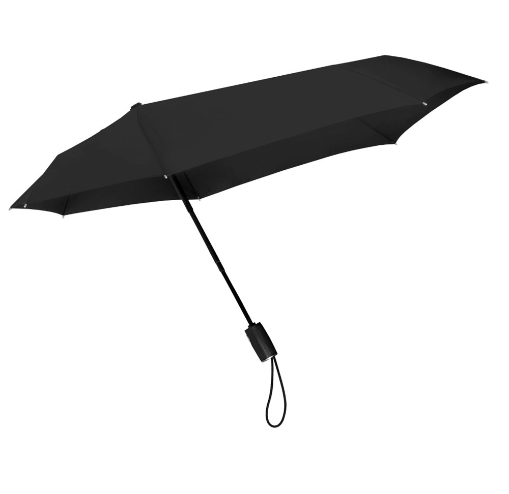 STORMaxi - Arodynamische opvouwbare stormparaplu - Automatisch openen en sluiten - Windproof -  90 cm - Zwart